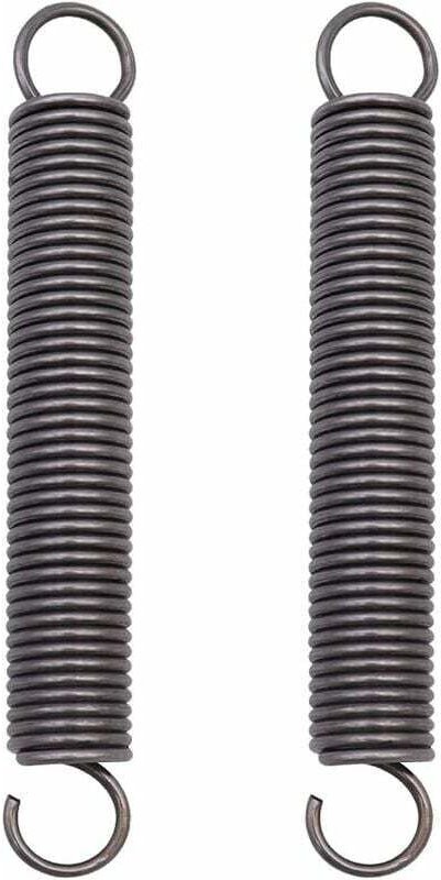 2 Stück Zugfeder aus Stahl, Druckfeder, verlängerte Doppelhakenfedern – 2 x 18 x 150 mm - Ymyny