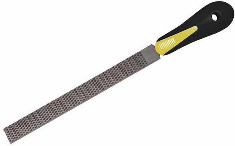 Raspel flach 200 mm bast. 2-Komponenten Heft