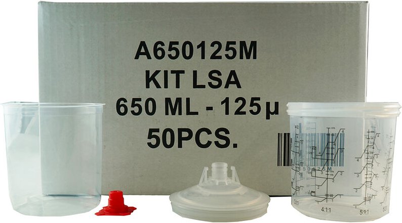 Gelson Einmaligtrinkgläser 650 ML 125 MICRON