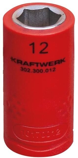 Kraftwerk - 3/8' Elektriker Stecknuss 12 mm vde