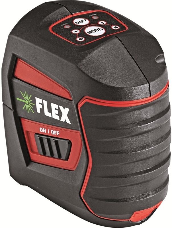 Flex Selbstnivellierender Kreuzlinien-Laser mit Empfängermodus ALC 2/1-G/R