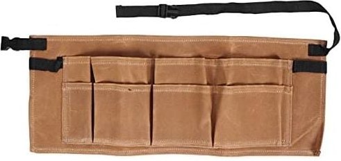 66 x 26 cm verstellbare Gartenwerkzeugtasche mit mehreren Taschen, Werkzeuggürtel für die Holzbearbeitung, Allzweckgürte...