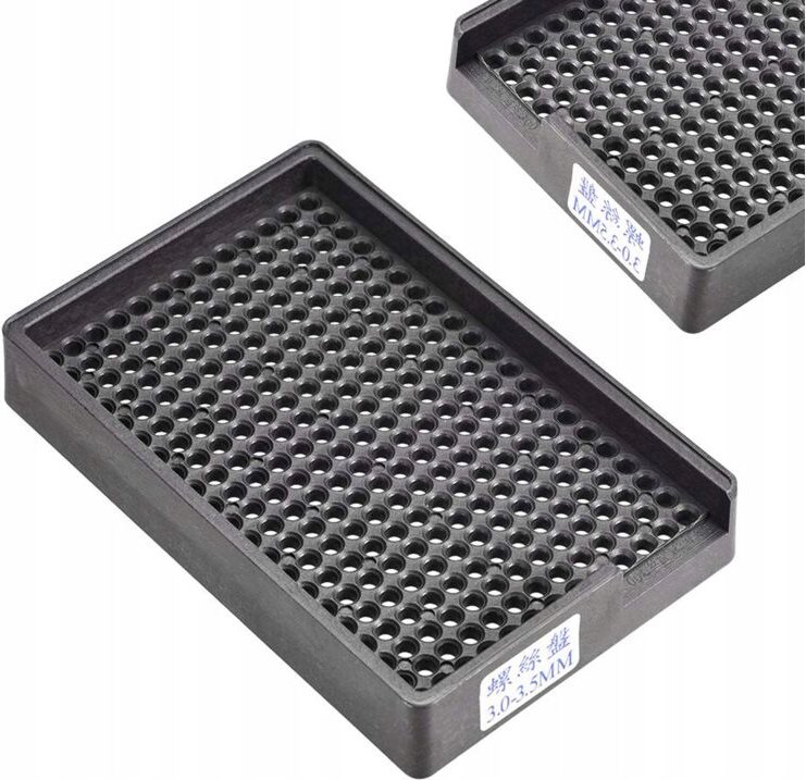 Antistatisches ESD-Tablett für 3-3,5-mm-Schrauben, 273 Löcher, Organizer