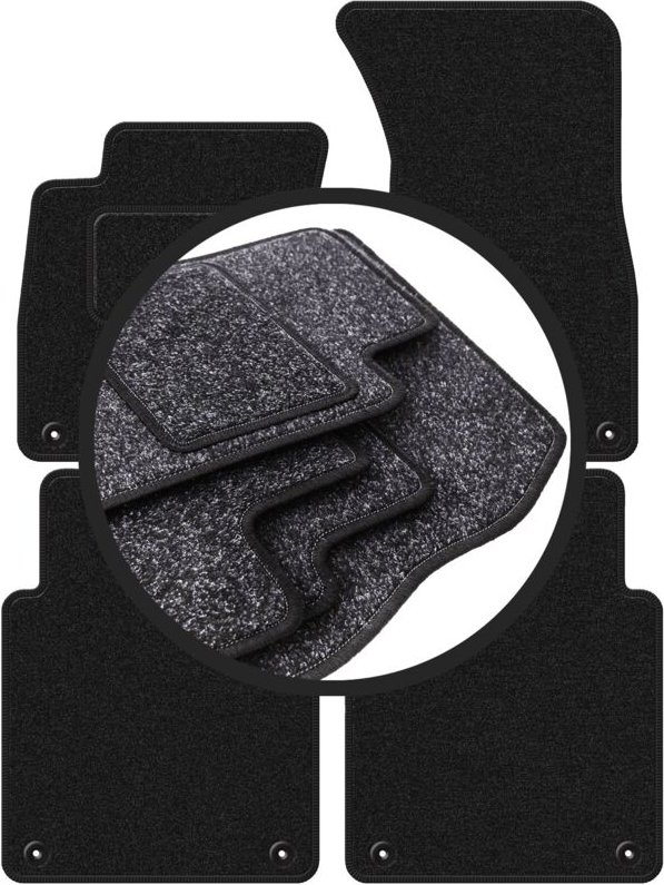 ANTHRA Autofußmatten für: Audi A8 D3 Lang (2002-2009)