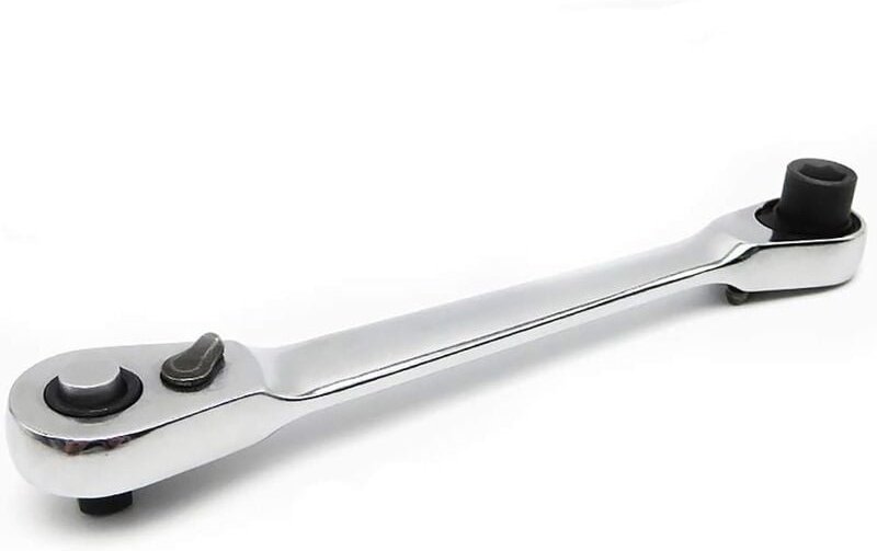 1/4 Zoll Mini-Ratschenschlüssel, 72 Zähne, Sechskant-Ratschenwerkzeug, Sechskantgriff, Schnellverschluss-Stecknuss