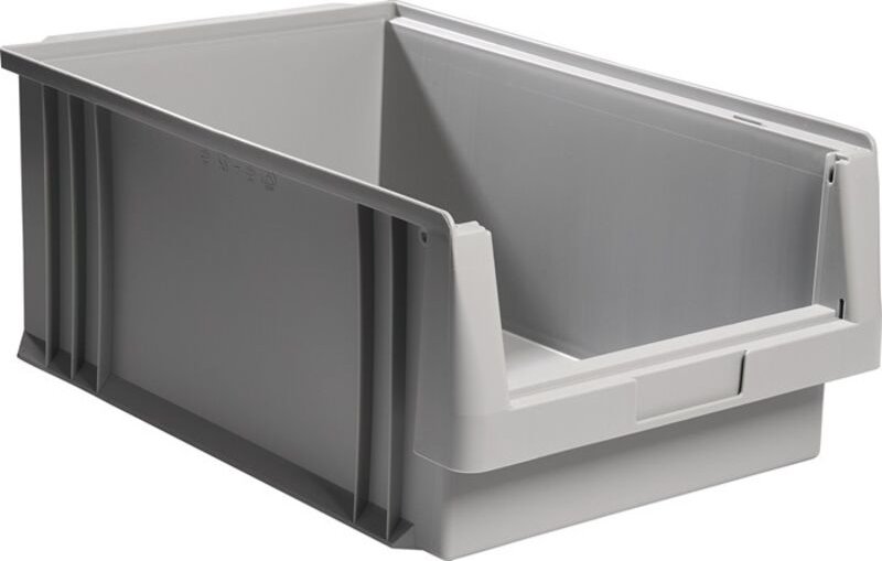 Sichtlagerkasten plk 1 B315xT500xH200 mm grau la-ka-pe