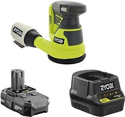 Ryobi RROS18-0 Exzenterschleifer 18V ONE+ Akku ⌀ 125mm Kit 2,0 Ah