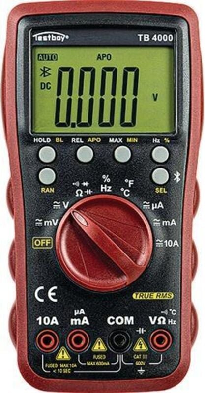 Digital-Multimeter tb 4000 mit Bluetooth - Testboy
