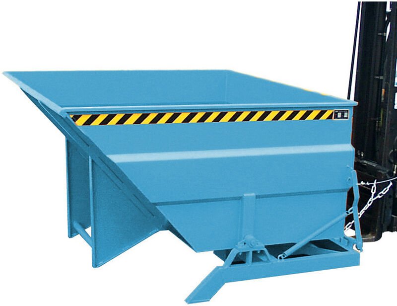 Bauer Kippbehälter BKC 200, lackiert, Lichtblau