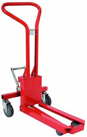 Matisère - Handhubwagen für 1/4 Palette – Tragfähigkeit 200 kg – Europäische Fertigung – Kompakt – Logistik – Shop - 115...