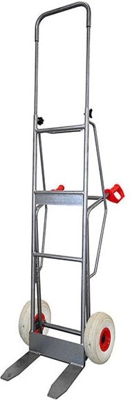 Matisère - Gemüsekarre mit Gabeln 250kg - Pannensichere Räder, nicht fleckend, leise. - DMPO250-RINC