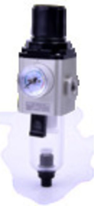 Filterregler »GA-mini« 5 µm, bg 200, G1/4, 1,5 - 9 bar, Ablass ha - Riegler