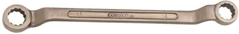 KS Tools BRONZEplus Doppel-Ringschlüssel gekröpft 13/16x7/8