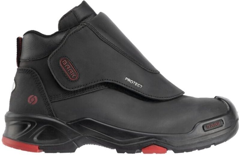 Baak - Schweißerstiefel 6647 Björn S3 src dguv Gr. 38 schwarz/rot