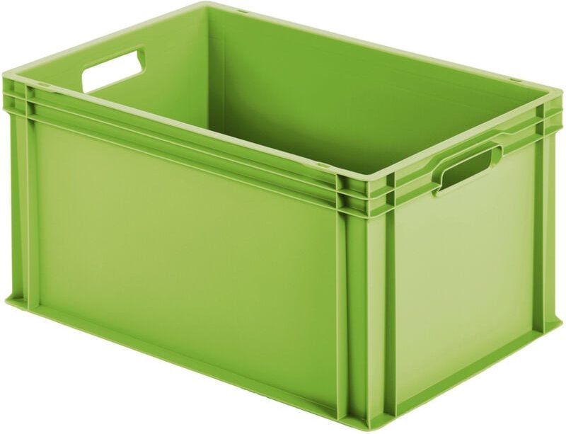 75011 Universal Kunststoffbox geschlossen (b x h x t) 600 x 320 x 400 mm Grün 1 St. - Alutec