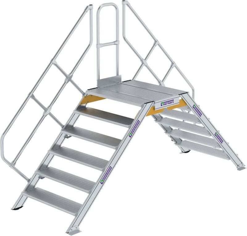 Günzburger Steigtechnik - berstieg 45° Stufenbreite 1.000 mm 6 Stufen - 600956