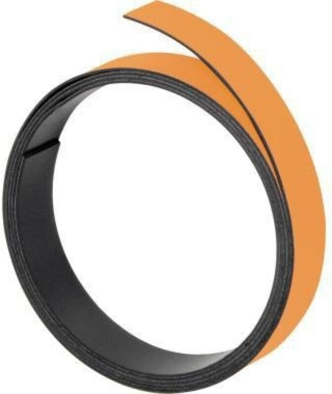 Magnetband 5 mm x 1 m (b x l) orange 5 mm x 1 m (b x l) orange