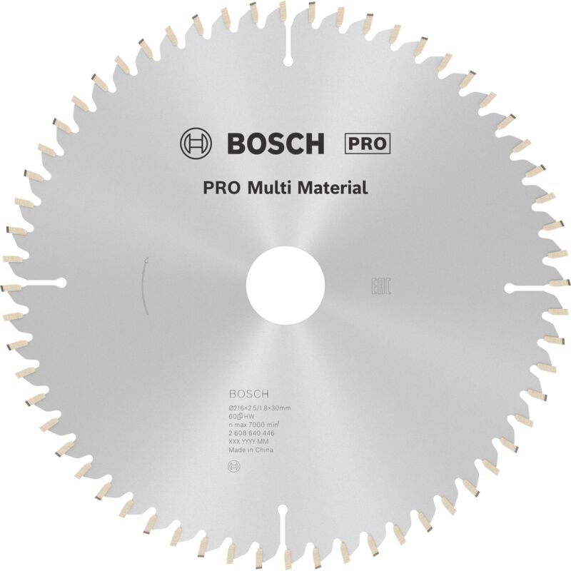 Professional Kreissägeblatt mm mu b 216x30-60 (2608640446) - Bosch