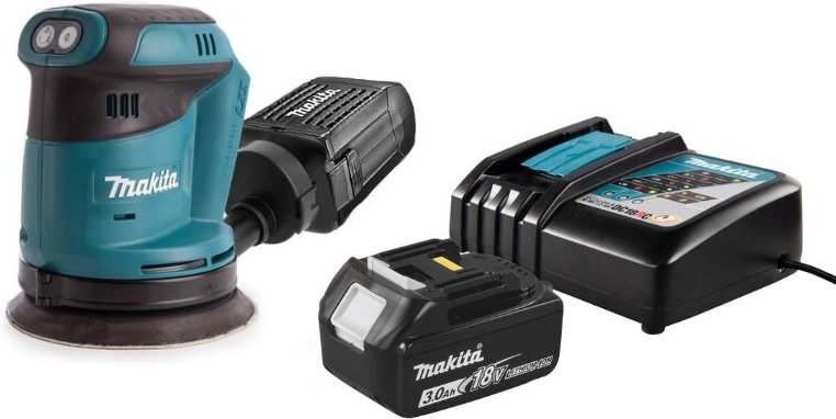 Thumbnail - Exzenterschleifer 18V lxt (1x3.0 Ah) in makpac Makita DBO180RF1