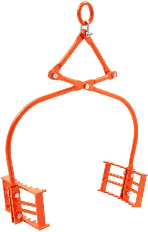 Mophorn 24 Zoll Steinhebezange, 1100 Pfund Tragkraft, robuster Stahl, gezackte Klauen, für Blöcke und Marmor