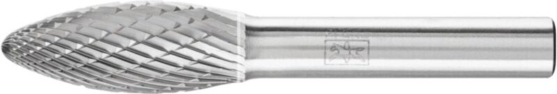 PFERD TOOLS Hartmetall Hochleistungsfrässtift TOUGH Flamme B Ø 12x30mm Schaft-Ø 8 mm schlagfest