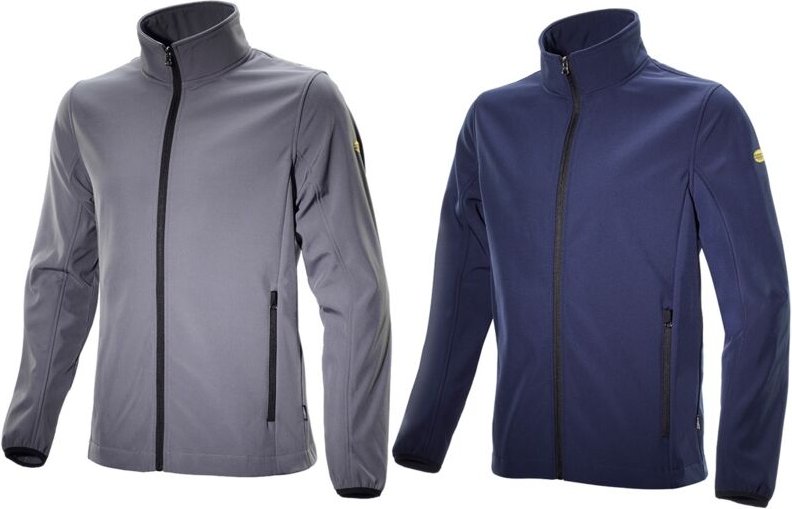 Utility Softshell Level Litework Arbeitsjacke - xxxl - Blau - Diadora