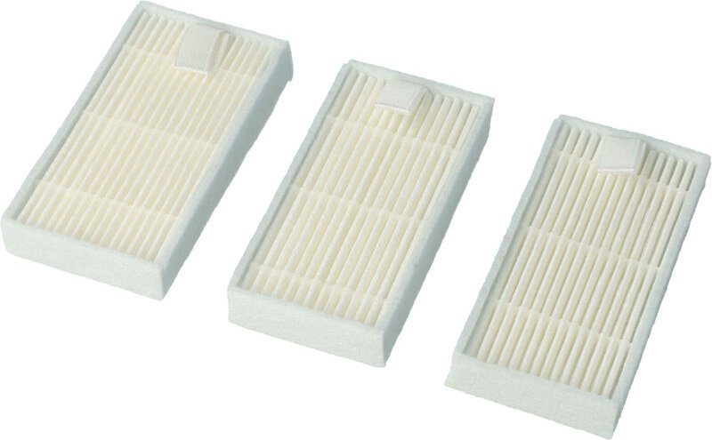 3x Staubsaugerfilter kompatibel mit Sichler PCR-2000, NC-5725-919 Staubsauger - HEPA-Filter Weiß - Vhbw