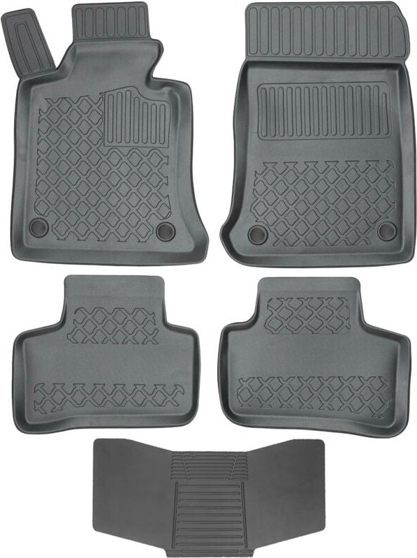 ARISTAR 602714 Matten + 251992 Abdeckung - Mercedes GLK X204 2008-2015 STOP. MOUNT MS vorne