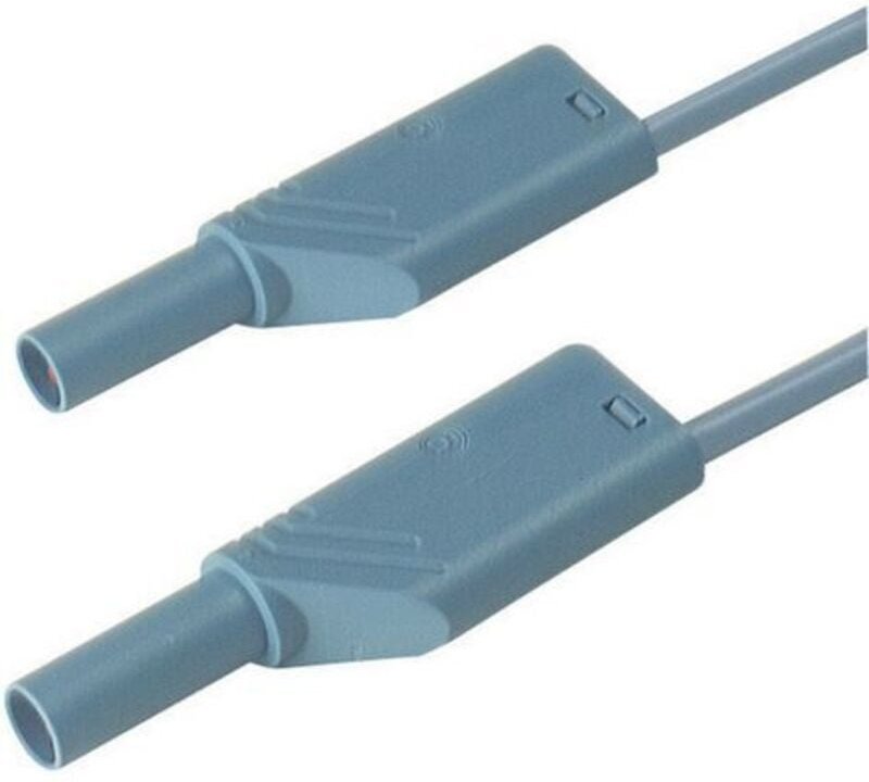 Sks Hirschmann - mls sil ws 200/1 Sicherheits-Messleitung Lamellenstecker 4 mm Lamellenstecker 4 mm 2.