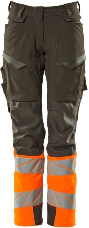 Mascot - Hose mit Knietaschen 19178-511-1814 Gr. 38 dunkelanthrazit/hi-vis orange
