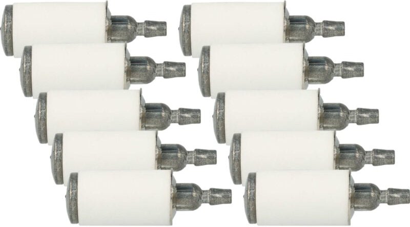 vhbw 10x Kraftstofffilter kompatibel mit Husqvarna 288, 3120 EPA, 288XP, 3120, 288 EPA Gartengeräte z.B. Motorsäge Motor...