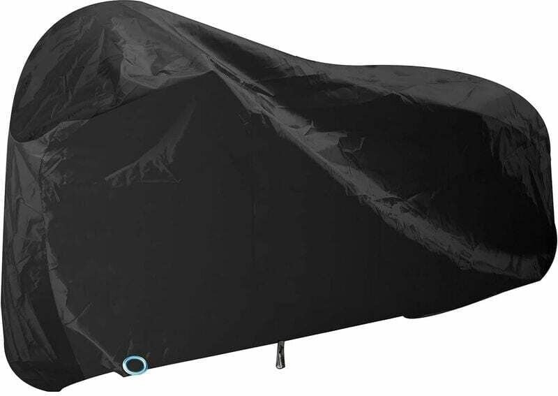 Wasserdichte Fahrradabdeckung Indoor Outdoor Abdeckung 210D Fahrradschutzplane Anti Staub/UV/Regen/Schnee mit Schlossloc...