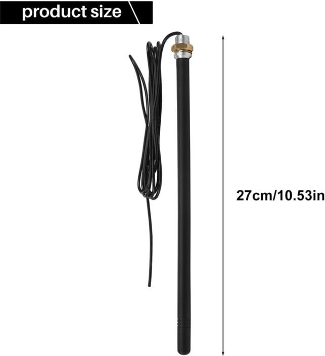 Outdoor 433,92 MHz Antenne mit RG174 Kabel Garagentor Fernbedienung SignalverstäRkungsantenne