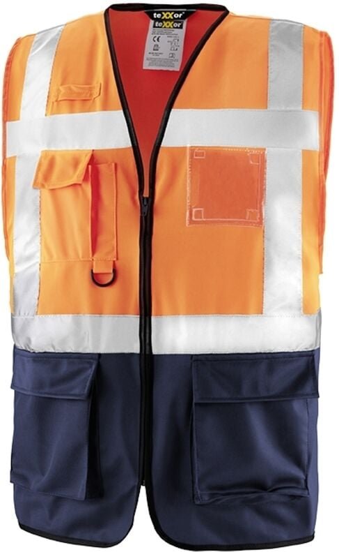 teXXor® Warnschutz-Weste NEWCASTLE