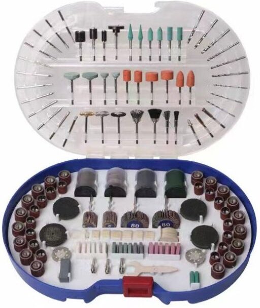 Csparkv - Box mit 276 Universal-Zubehörteilen für Rotationswerkzeuge zum einfachen Polieren, Bohren, Schleifen, Schnitze...