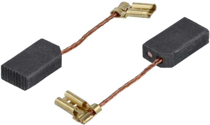 Vhbw - 2x Kohlebürste 5 x 10 x 17,5 mm kompatibel mit Fein 5x10x17 Winkelschleifer, Polierer