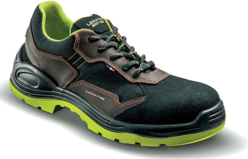 Sicherheitsschuhe niedrig MISTRAL S3S SR Schwarz/Braun 44