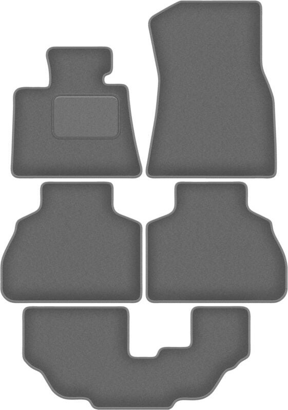 Graphit-Fußmatten für: BMW X7 G07 7-Sitzer (2018-)