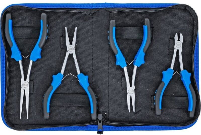 Elektronik-Zangen-Satz extra lang 4-tlg.