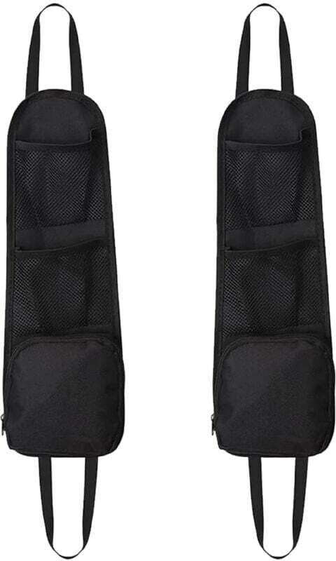 2-teilige Auto-Seitenaufbewahrung, Autositz-Seiten-Organizer, Multifunktions-Autositz-Hängetasche, Autositz-Aufbewahrung...