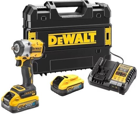 Thumbnail - 1/2' xr 18V Dewalt 5Ah Li-Ion Brushless Schrauber 406 Nm Sicherheitsring - DCF921H2T-QW