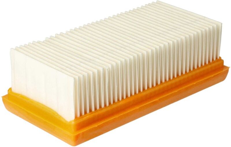 Flachfaltenfilter kompatibel mit Nilfisk Attix 33-2M ic, 33-2M pc Nass- und Trockensauger, Staubsauger - Motorkühlluftfi...