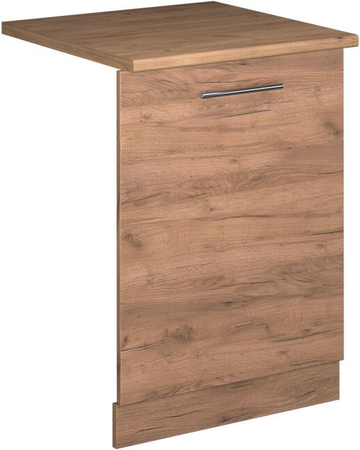 Vicco - Geschirrspülblende Fame-Line, Goldkraft Eiche, 60 cm , ap Eiche