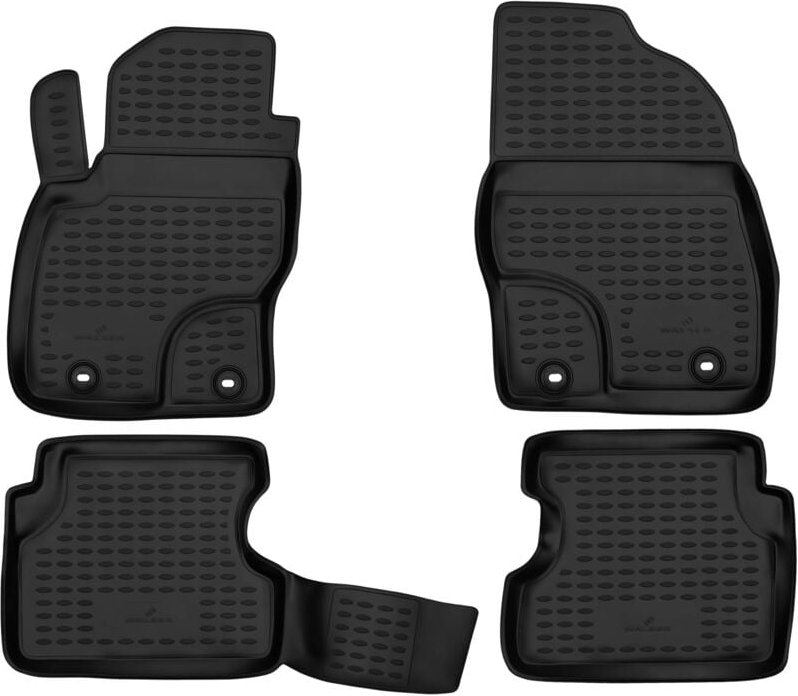 Gummimatten XTR für Ford Focus II 2004-2013, Focus II Turnier 2004-2012, Focus II Cabriolet 2006-2010