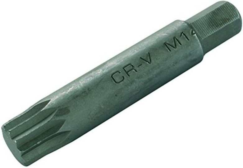 Bgs Technic - Bit Länge 75 mm Antrieb Außensechskant 10 mm (3/8') Innenvielzahn (für xzn) M14