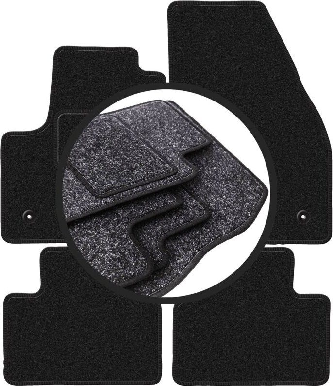 ANTHRA Autofußmatten für: Opel Meriva B Minivan (2010-2017)
