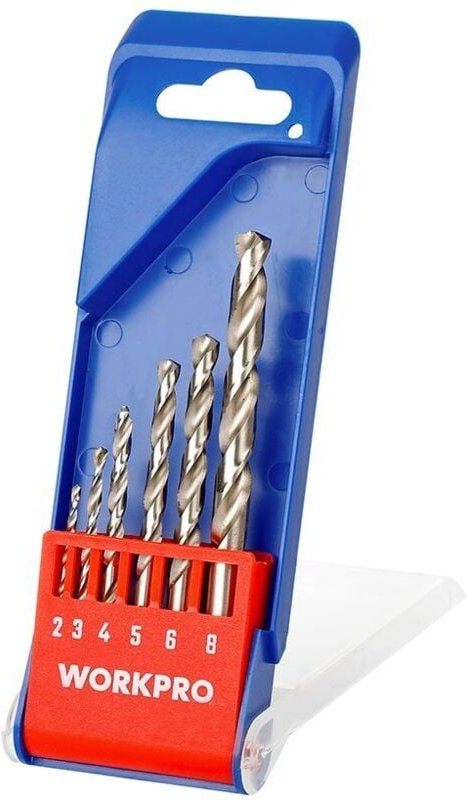 Metallbohrer (6-teiliges Set) WORKPRO