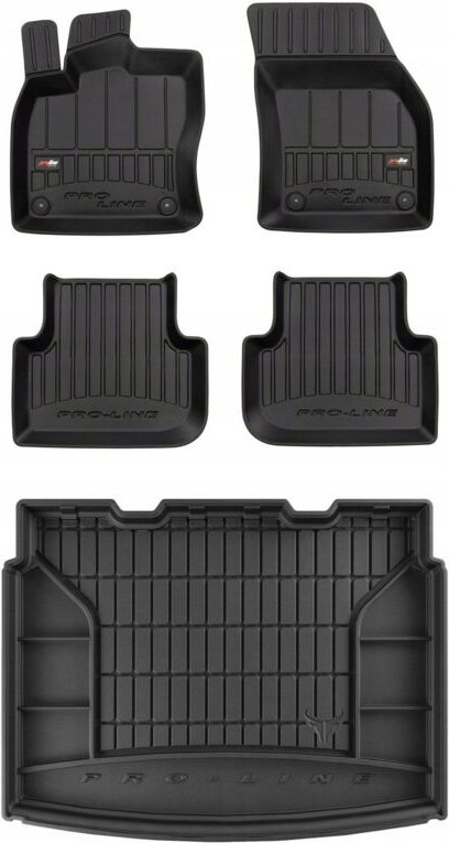 Thumbnail - SET 3D Gummimatten und Bezug VW Tiguan Allspace 2017-2024 d