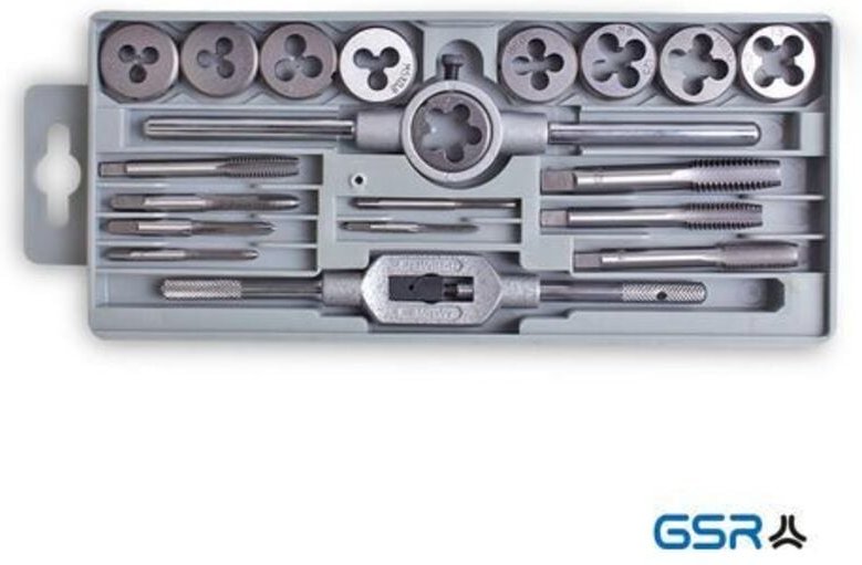 GSR - Gewindeschneidsortiment 13 tlg. m 3 - m 8 Spezialstahl