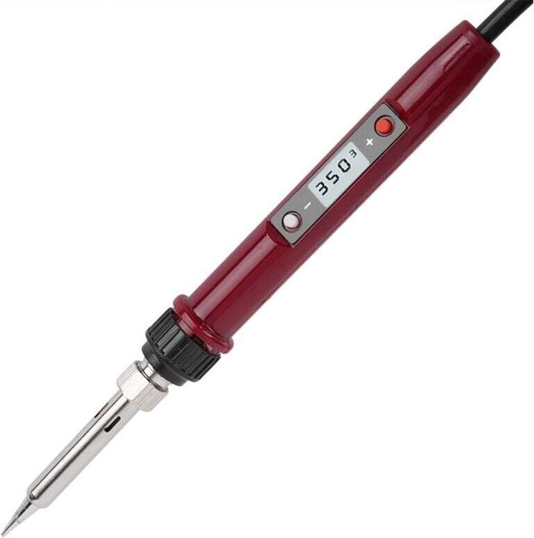 Ulisem Elektrischer Lötkolben aus Edelstahl, 180 ℃ - 480 ℃, Schweißgerät mit konstanter Temperatur, 220–240 V Stecker